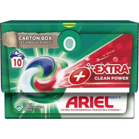 Kapsuly na pranie, 10 ks, ARIEL "Extra Clean"