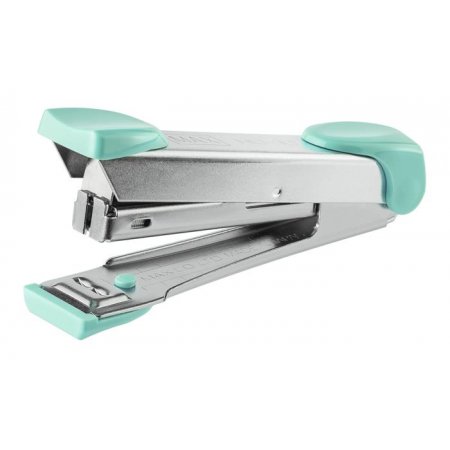 Zošívačka, ručná, č.10, 16 listov, MAX "HD-10", pastelová zelená