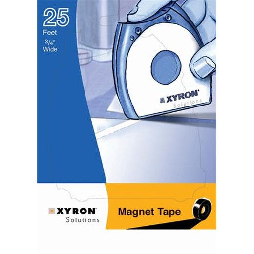 Magnetická páska, samolepiaca, 19 mm x 7 m, s dispenzorom, XYRON