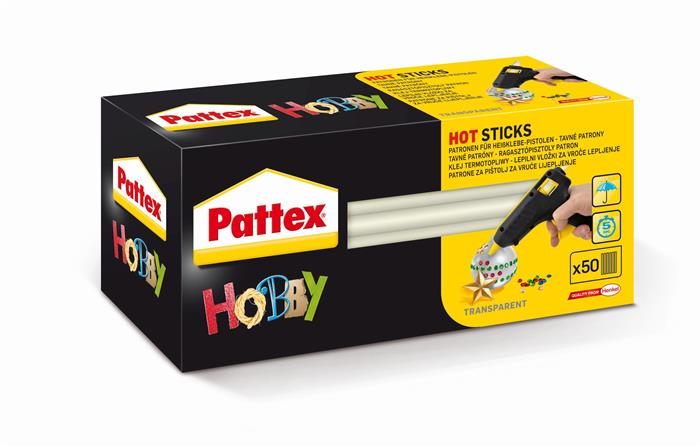 Tavná tyčinka, do lepiacej pištole, 1 kg, HENKEL "Pattex Hot Melt"