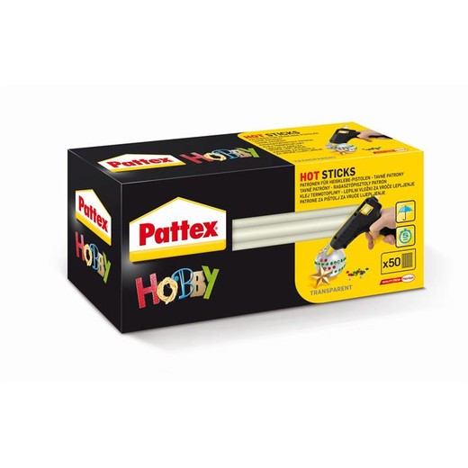 Tavná tyčinka, do lepiacej pištole, 1 kg, HENKEL "Pattex Hot Melt"