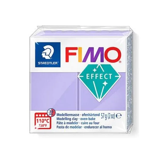 Modelovacia hmota, 57 g, polymérová, FIMO "Effect", pastelovo orgovanová