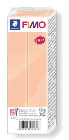 Modelovacia hmota, 454 g, na vypálenie, FIMO "Soft", telová