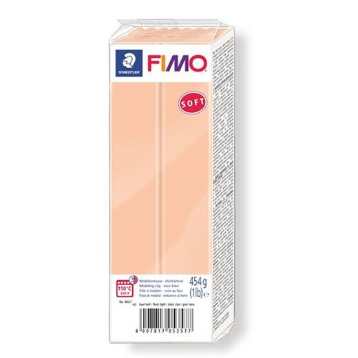 Modelovacia hmota, 454 g, na vypálenie, FIMO "Soft", telová