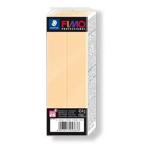 Modelovacia hmota, 454 g, na vypálenie, FIMO "Professional", šampanská