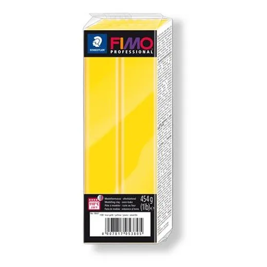 Modelovacia hmota, 454 g, na vypálenie, FIMO "Professional", žltá