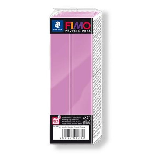 Modelovacia hmota, 454 g, na vypálenie, FIMO "Professional", levanduľová