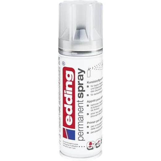 Primer sprej, na plast, 200ml, EDDING "5200", bezfarebný