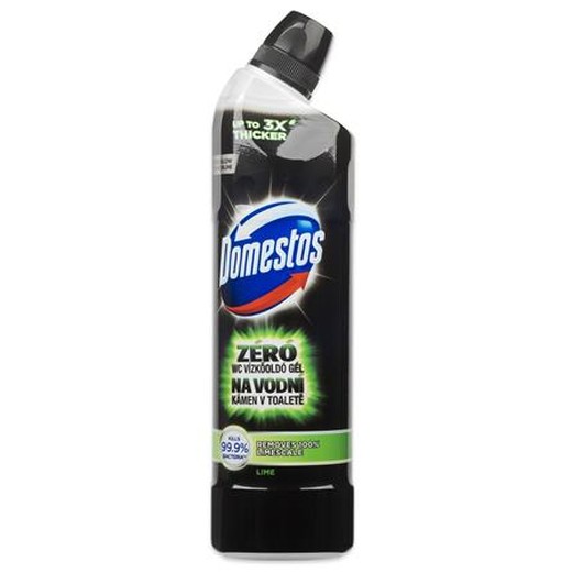 Čistiaci prostriedok na vodný kameň, 750 ml, DOMESTOS "Zero", limetka