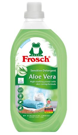 Tekutý prací prostriedok, 1,5 l, FROSCH "Aloe Vera"