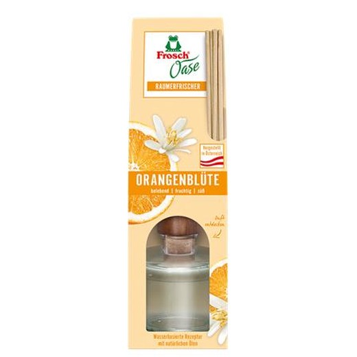 Osviežovač vzduchu, 90 ml, FROSCH "Oase", pomaranč