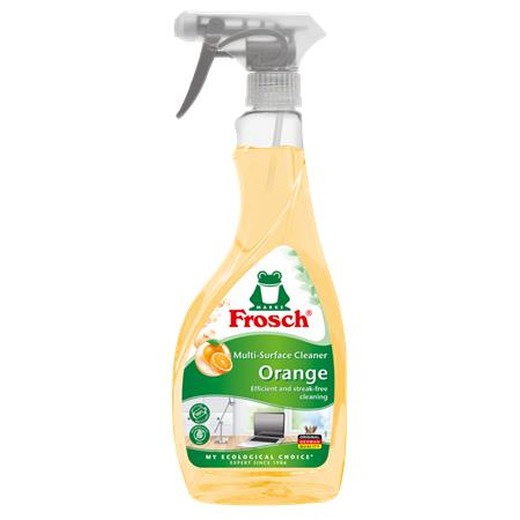Univerzálny povrchový čistiaci sprej, 500 ml, FROSCH, pomaranč
