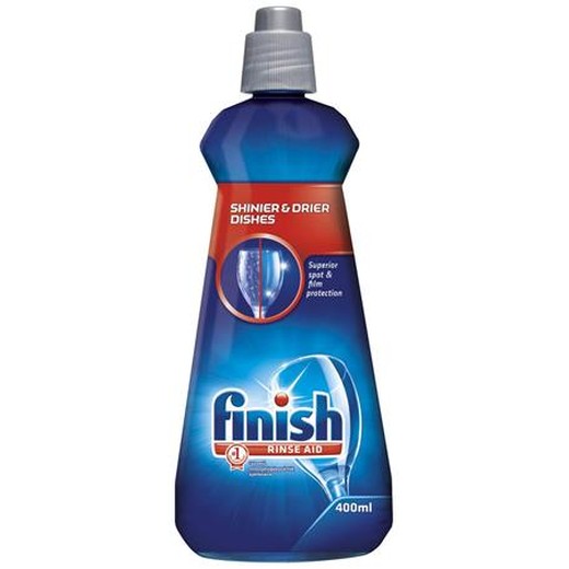 Prípravok do umývačky riadu, 400 ml, FINISH, "Shine&Dry", regular