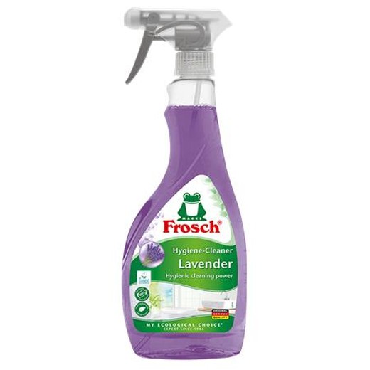 Hygienický čistiaci prostriedok, 500 ml, s rozprašovačom, FROSCH, levanduľa
