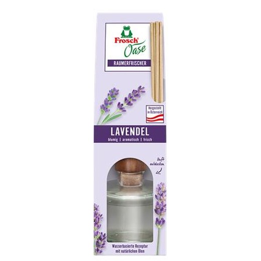 Osviežovač vzduchu, 90 ml, FROSCH "Oase", levanduľa