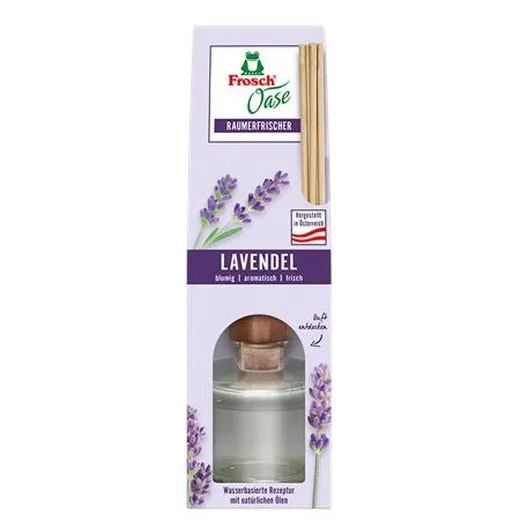 Osviežovač vzduchu, 90 ml, FROSCH "Oase", levanduľa