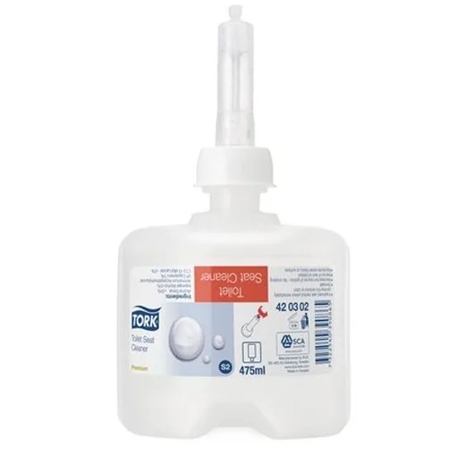 Čistič WC sedadiel, 475 ml, S2 systém, TORK
