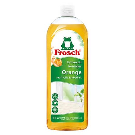 Unvierzálny čistiaci prostriedok, 750 ml, FROSCH, pomaranč
