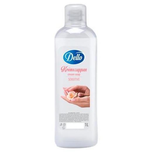 Tekuté mydlo, 1000 ml, "Dello Sensitive"