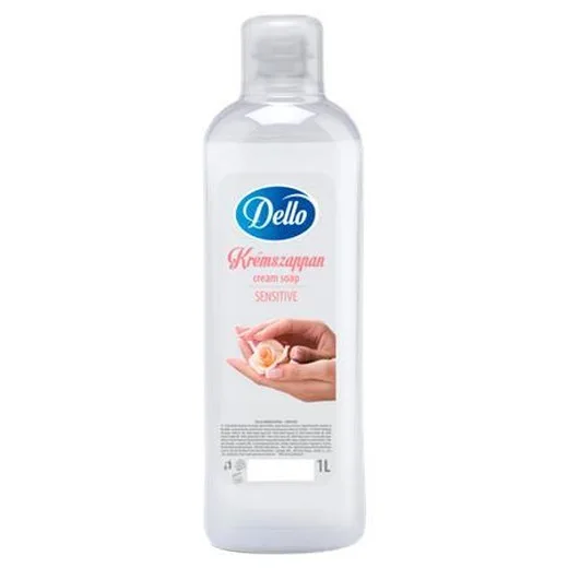 Tekuté mydlo, 1000 ml, "Dello Sensitive"