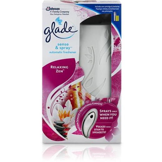 Osviežovač vzduchu - prístroj a náplň, GLADE by brise "Sense&Spray", Relaxing zen