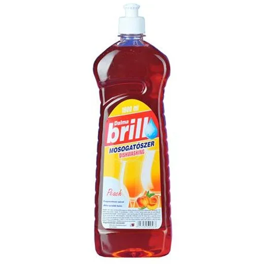 Čistiaci prostriedok na umývanie riadu "Brill", 1 l , broskyňová vôňa