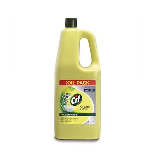Tekutý prášok "CIF Cream " citrón, 2l