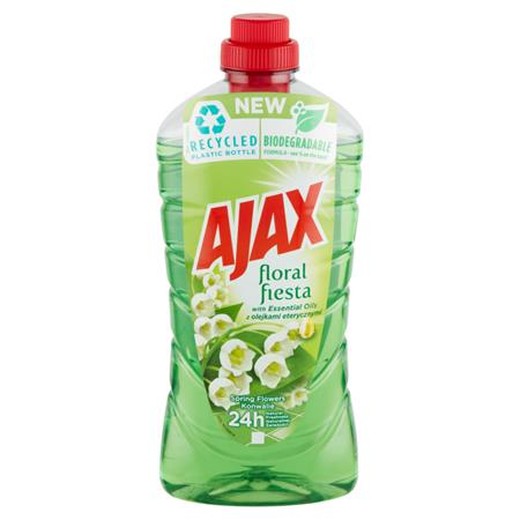 Univerzálny čistiaci prostriedok, 1 l, AJAX, konvalinka, zelený
