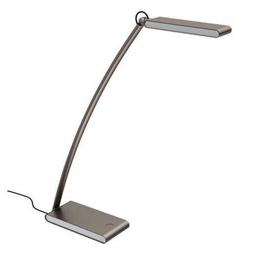 Stolová lampa, LED, 4,8 W, ALBA "Ledtouch", s USB portom