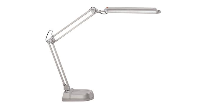 Stolová lampa, LED, MAUL "Atlantic", šedá