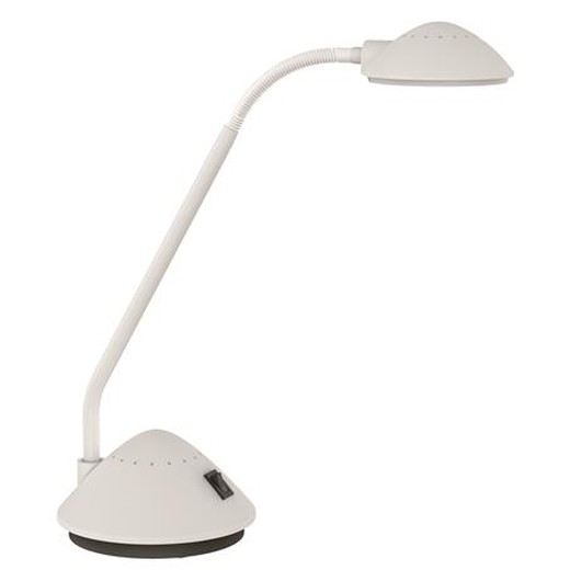 Stolová lampa, LED, MAUL "Arc", biela