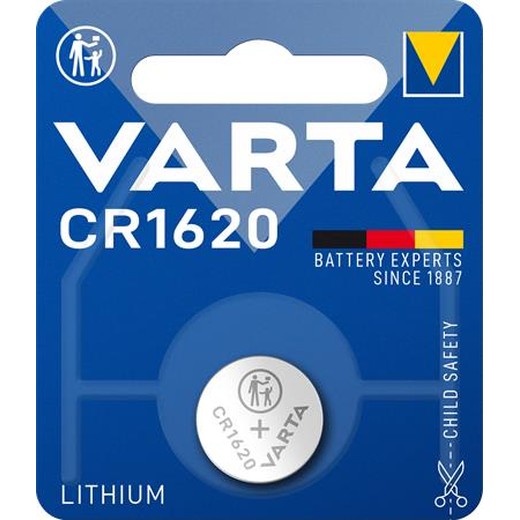 Gombíková batéria, CR1620, 1 ks, VARTA "Professional"