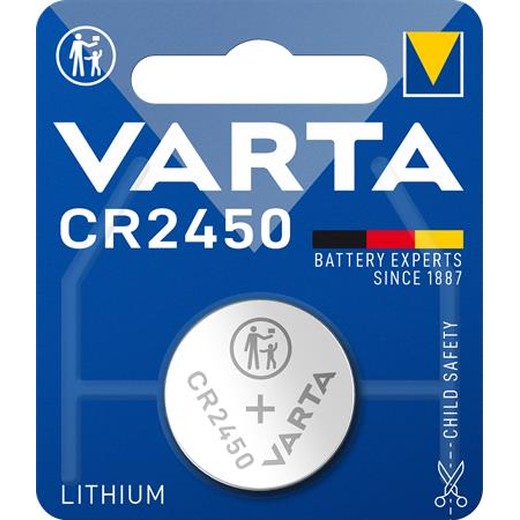 Gombíková batéria, CR2450, 1 ks, VARTA "Professional"