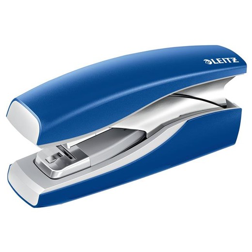 Zošívačka, 26/6, 30 listov, LEITZ "Nexxt Softpress", modrá