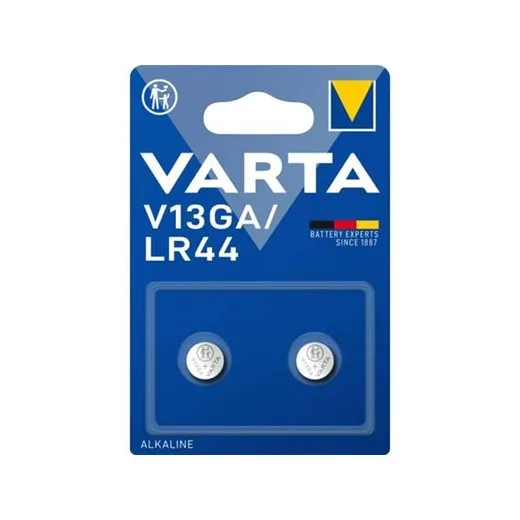 Gombíková batéria, V13GA/LR44/A76, 2 ks, VARTA