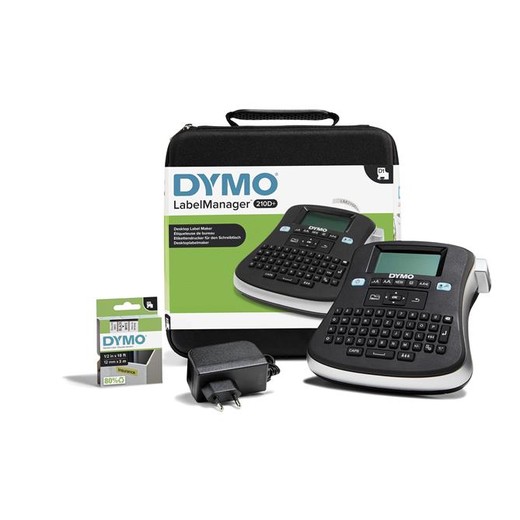 Štítkovač, elektrický, DYMO "LM 210D" sada v taške