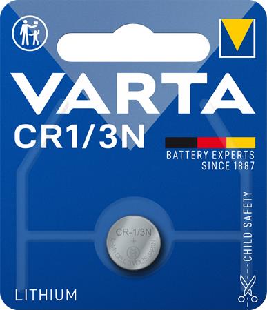 Gombíková batéria, 3V, CR1/3N BL1, 1 db, lítium, VARTA "Professional"