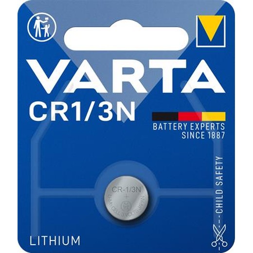 Gombíková batéria, 3V, CR1/3N BL1, 1 db, lítium, VARTA "Professional"