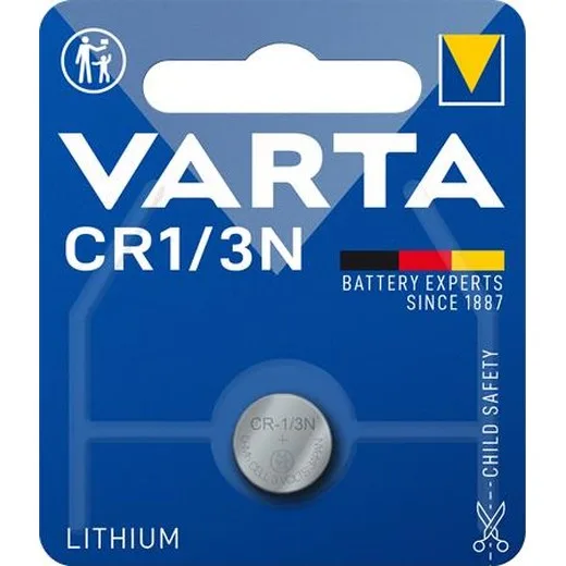 Gombíková batéria, 3V, CR1/3N BL1, 1 db, lítium, VARTA "Professional"