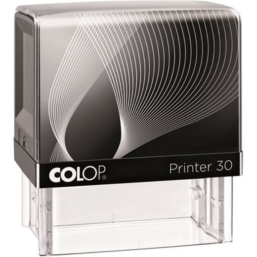 Pečiatka, COLOP "Printer IQ 30" čierna pečiatka - čierna poduška