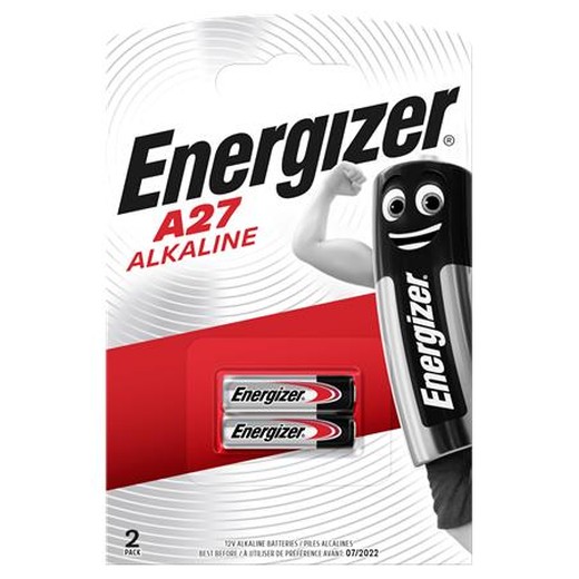 Batéria, A27/LR27/MN27, 12V, 2 ks, ENERGIZER