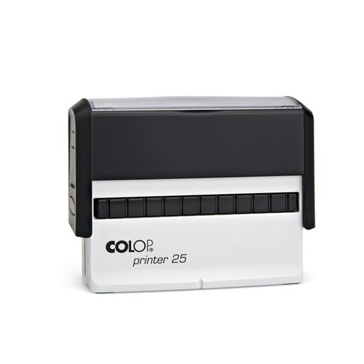 Pečiatka, COLOP "Printer 25", s modrou poduškou