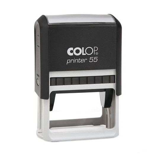 Pečiatka, COLOP, "Printer 55", s modrou poduškou