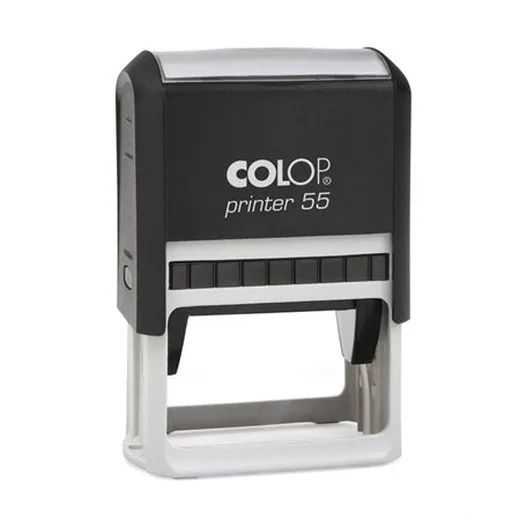 Pečiatka, COLOP, "Printer 55", s modrou poduškou