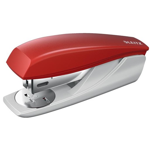 Zošívačka, 24/6, 26/6, 25 listov, LEITZ "Nexxt 5501", červená
