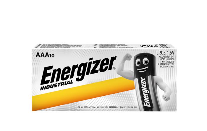 Batéria AAA mikro, 10 ks, ENERGIZER "Alkaline Industrial"