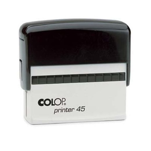 Pečiatka, COLOP "Printer 45", s čiernou poduškou