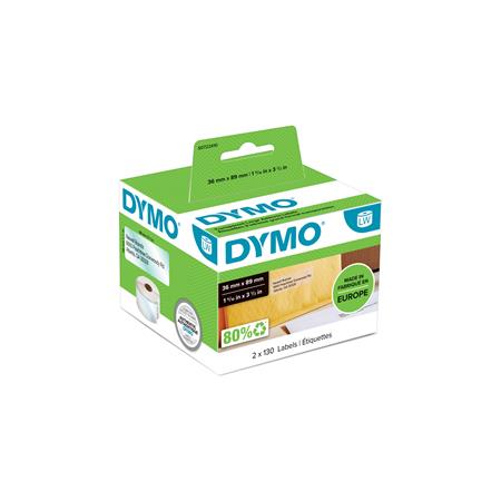 Páska s etiketami ku DYMO EL60 veľká, priehľadné,