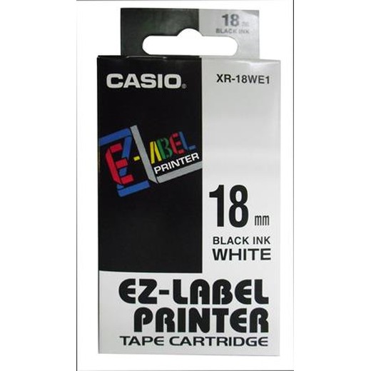 18mm x 8m páska biela-čierna