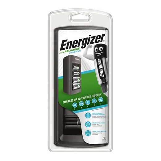 Univerzálna nabíjačka, AA/AAA/C/D/9V, ENERGIZER